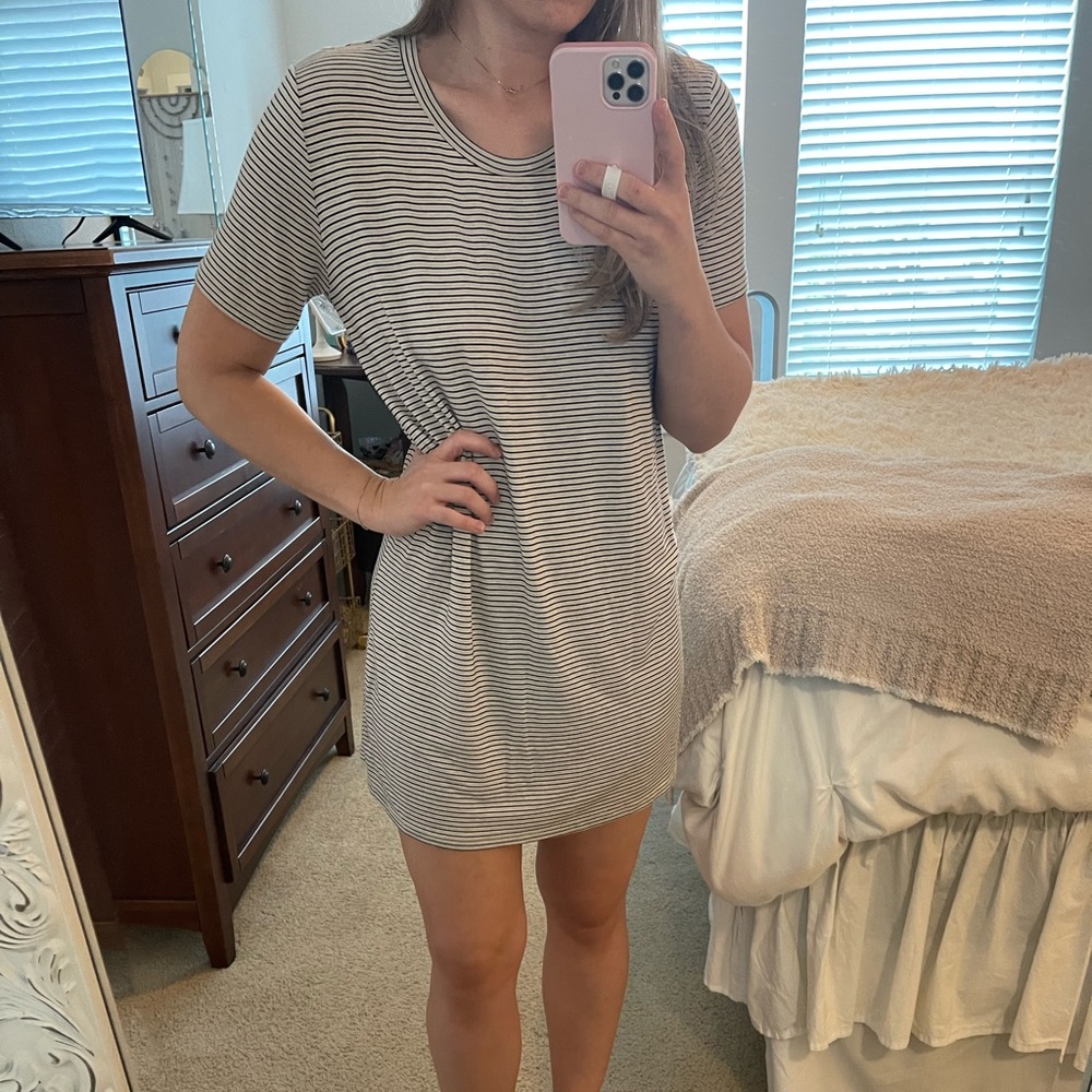 Striped Casual Dress